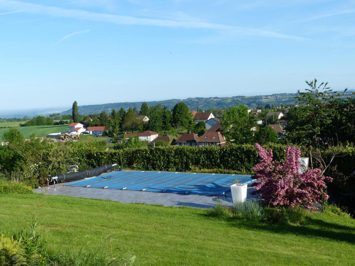 Les Enselmes Bed and Breakfast Montagnieu  Eksteriør billede